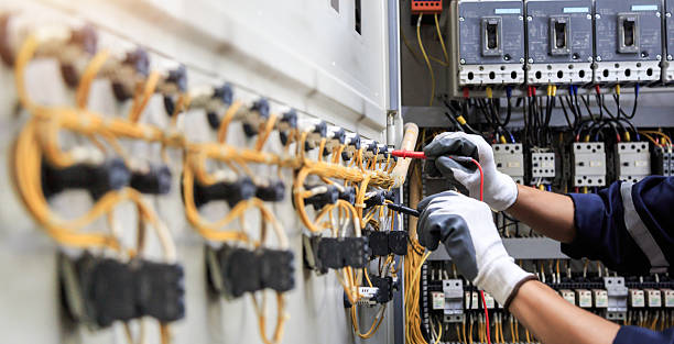 Professional Electrician technician working in Wellsville, KS